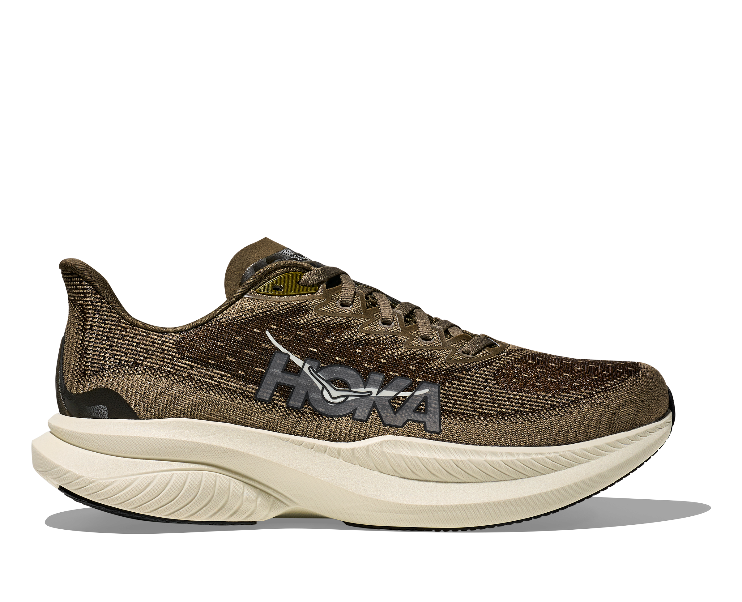 HOKA Men's MACH 6 AFF ANTIQUE OLIVE / TRUFFLE SALT