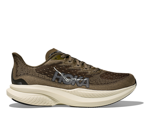 HOKA Men's MACH 6 AFF ANTIQUE OLIVE / TRUFFLE SALT
