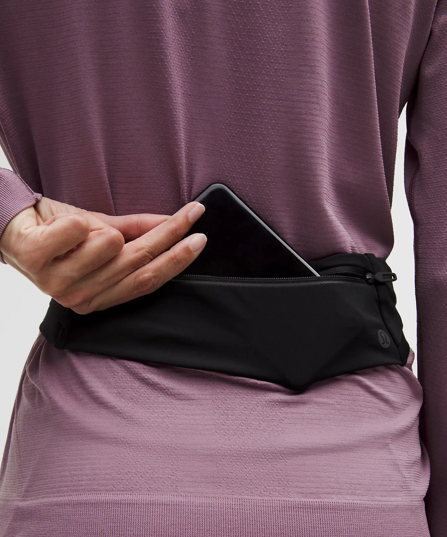 lululemon Fast and Free Running Belt 0001 Black