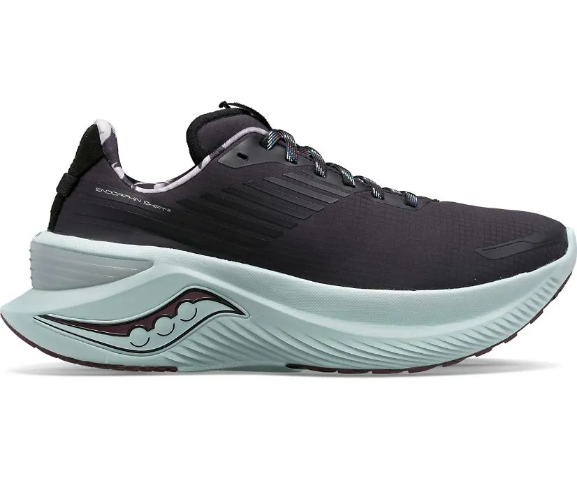 Saucony Women's Endorphin Shift 3 Sneaker, Glacier/Ink, 6 Cut in half: Saucony Endorphin Shift 3 Review | RunRepeat