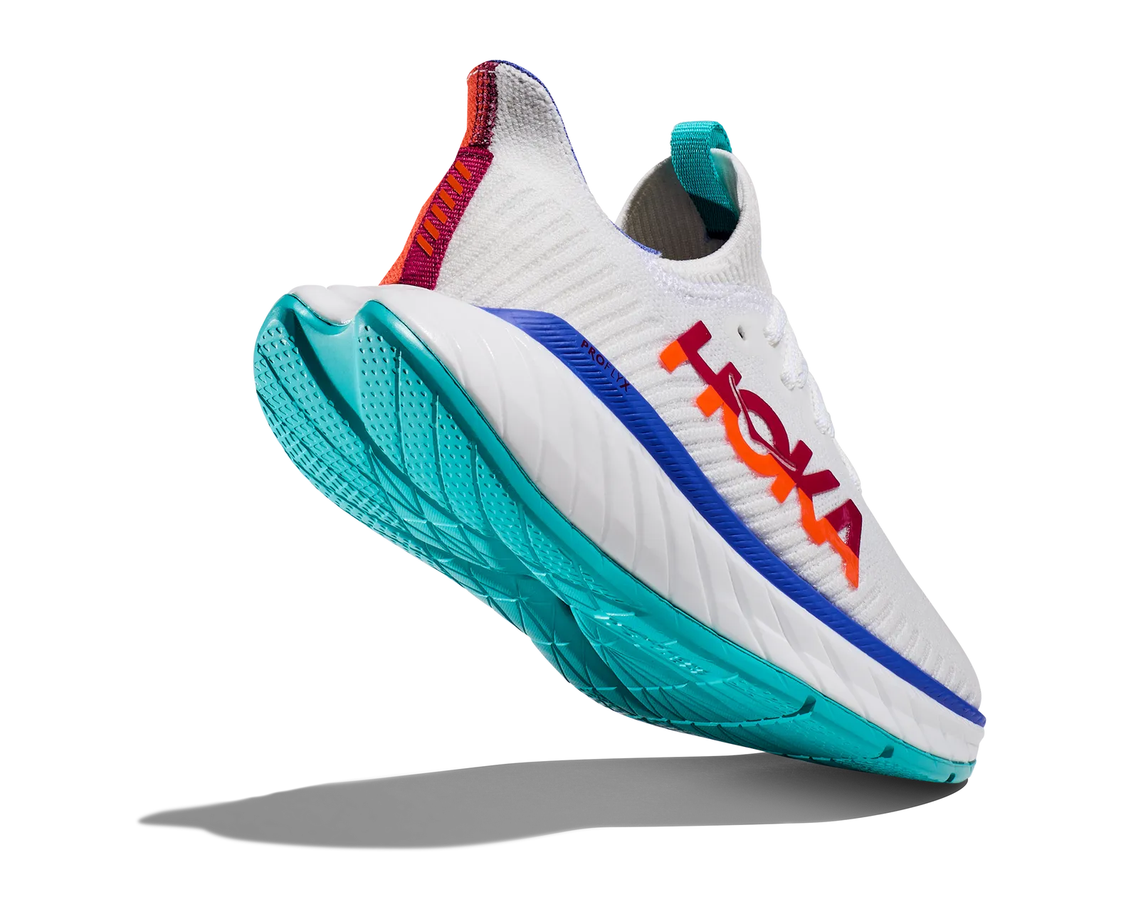 HOKA Men's CARBON X 3 WHITE / FLAME