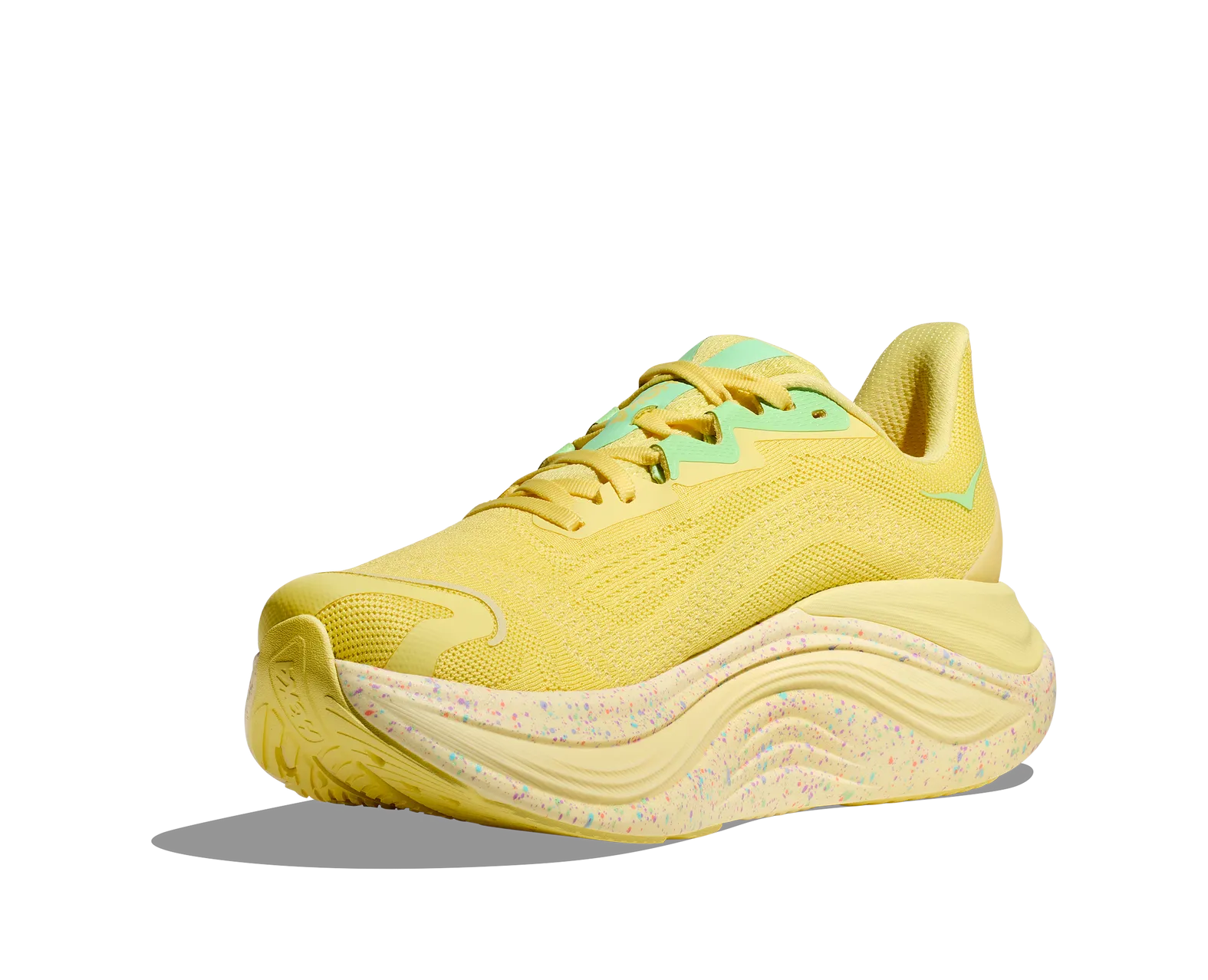 t*a様 HOKA イエロー フード付き ウィンドブレーカー S XTFJK02J1 クリンクル フード付き ロング丈 ウィンドブレーカー