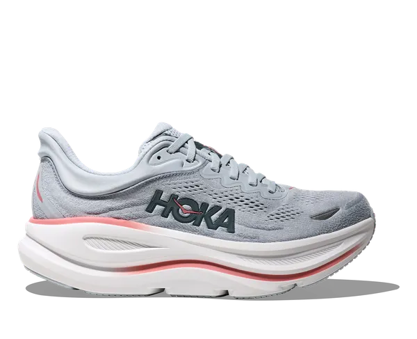 HOKA WOMEN'S BONDI 9 MBLW MINERAL BLUE / WASHED BLUE