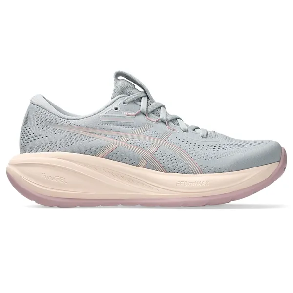 ASICS WOMEN'S GEL-CUMULUS 28 020 PIEDMONT GREY/PEARL PINK